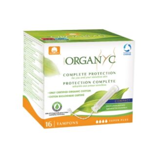 Organyc Tampão C_Aplicador Super Plus 16 Tampões
