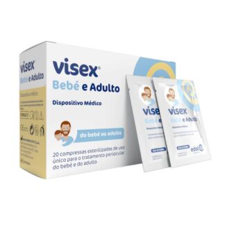 Visex Bebé e Adulto 20 Compressas Esterilizadas