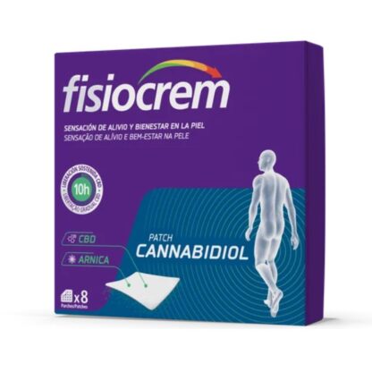 Fisiocrem Patch Cannabis CBD 8 Patches