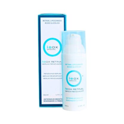 Rejuvenesça a sua pele com o Ioox Retinal Serum Renovador, uma fórmula inovadora especialmente desenvolvida para combater os sinais de envelhecimento e melhorar a textura e o tom da pele.