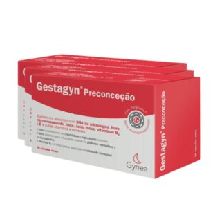 Gestagyn Preconceção 3x30 Cápsulas Moles - Caixa 3 Meses