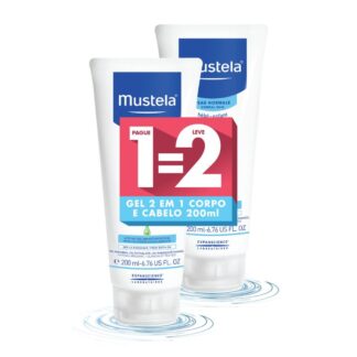 Mustela Bebé Gel Lavante 2 em 1 Duo 2x200ml
