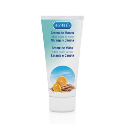 ALVITA CREME MÃOS LARANJA E CANELA 100 ML