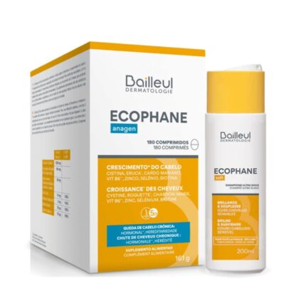 Ecophane Anagen 180 comp + Ecophane Soft Champô Ultra Suave 200