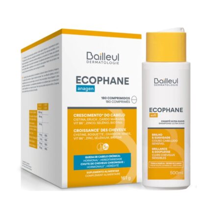 Ecophane Anagen 180 comp + Ecophane Soft Champô Ultra Suave 500