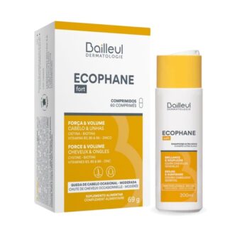 Ecophane Fort Comprimidos + Ecophane Soft Champô Ultra Suave 200