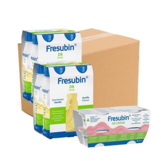 Fresubin Db Drink Baunilha 8X200 Ml + Creme Morango Silvestre 4x125G