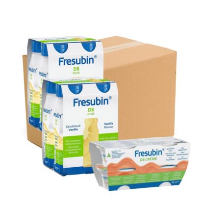 Fresubin Db Drink Baunilha 8X200 Ml + Creme Pêssego-Alperce 4x125G