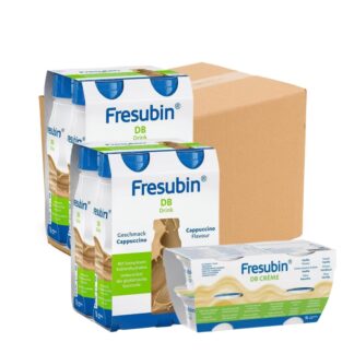 Fresubin Db Drink Cappuccino 8X200 Ml + Creme Baunilha 4x125 Gr