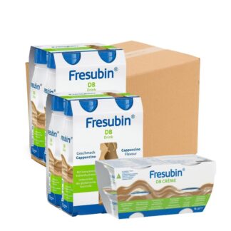 Fresubin Db Drink Cappuccino 8X200 Ml + Creme Cappuccino 4x125 Gr