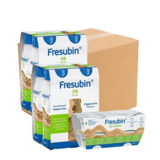 Fresubin Db Drink Cappuccino 8X200 Ml + Crème Praliné 4x125 Gr