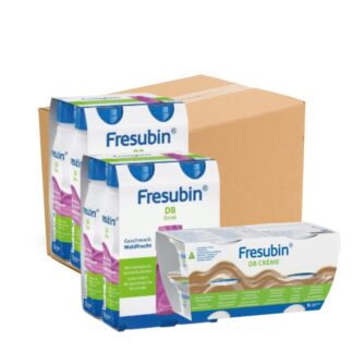 Fresubin Db Drink Frutos Do Bosque 8X200 Ml + Creme Cappuccino 4x125 Gr