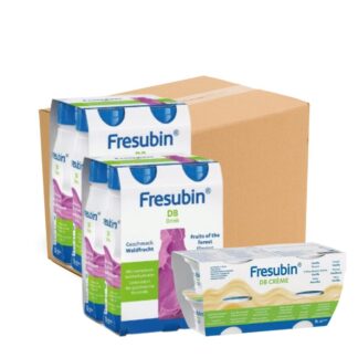 Fresubin Db Drink Frutos Do Bosque 8X200Ml + Creme Baunilha 4x125 Gr
