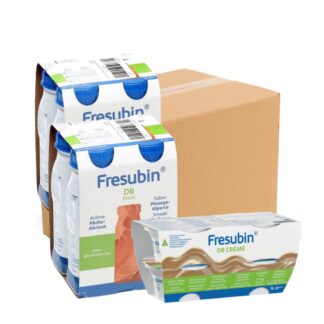 Fresubin Db Drink Pêssego Alperce 8X200 Ml + Creme Cappuccino 4x125 Gr