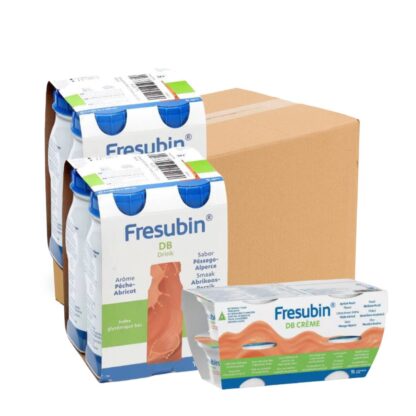 Fresubin Db Drink Pêssego Alperce - 8X200 Ml + Creme Pêssego-Alperce 4x125G