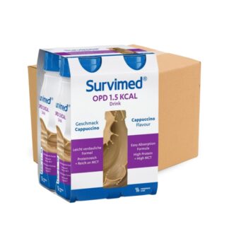 Survimed OPD 1.5Kcal Drink Cappuccino - 6 Packs 4x200ml