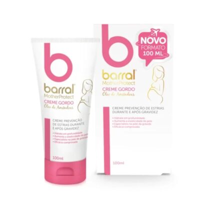 Barral MotherProtect Creme Gordo Óleo de Amêndoas – 100ml