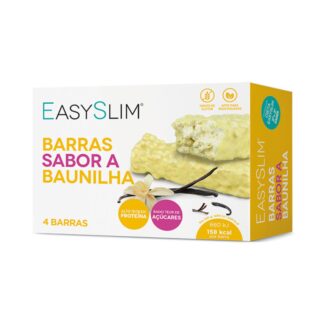 EasySlim Barras Sabor a Baunilha – 4 Unidades