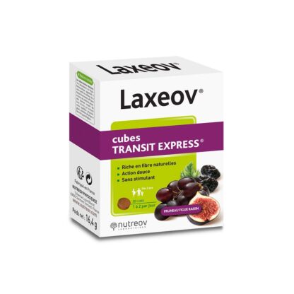 Nutreov Laxeov Cubos Ameixa-Figo 20 Cubos