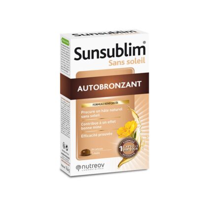 Nutreov Sunsublim Autobronzeador 28 Cápsulas
