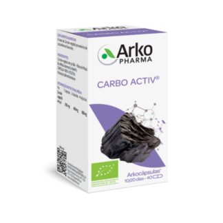 Arkocápsulas Carbo Activ BIO 80 Cápsulas