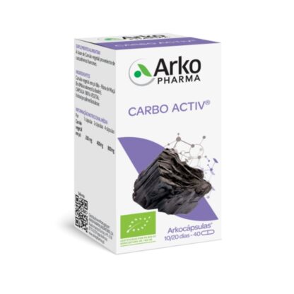 Arkocápsulas Carbo Activ BIO 80 Cápsulas