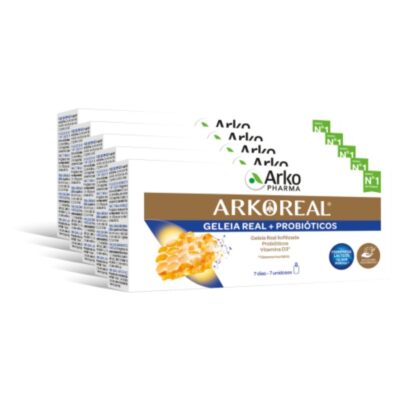 Arkoreal Geleia Real +Probióticos 7 doses - Leve 5 Pague 4