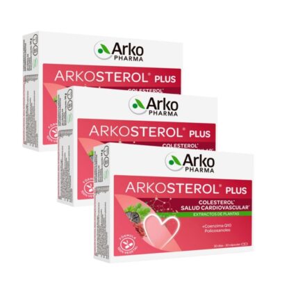 Arkosterol Plus + CoQ10 30 Cápsulas - Leve 4 Pague 3