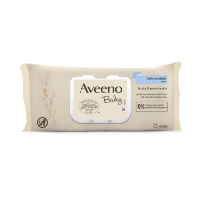 Aveeno Baby Toalhitas 72 unidades
