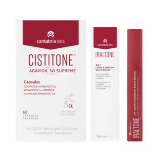 Cistitone Agaxidil 5α Supreme 60 Cápsulas + Iraltone Sérum