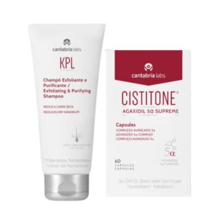 Cistitone Agaxidil 5α Supreme 60 Cápsulas +KPL Esfoliante