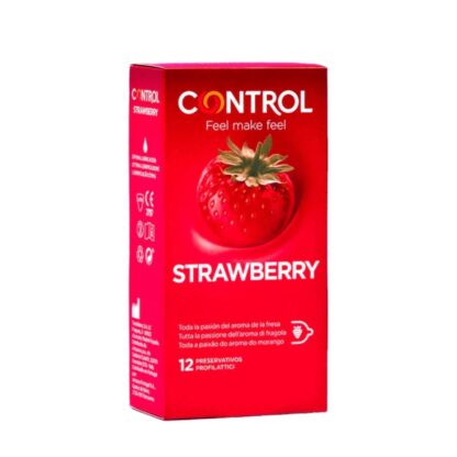 Control Strawberry 12 Preservativos