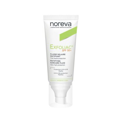 Noreva Exfoliac Fluido Solar Spf 50+ 40 ml