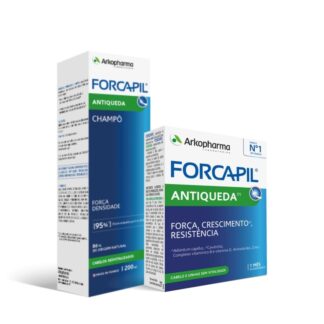 Forcapil Antiqueda 30 comprimidos + Champô Antiqueda 200 ml