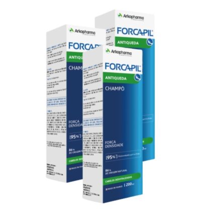 Forcapil Champô Antiqueda 3x200 ml
