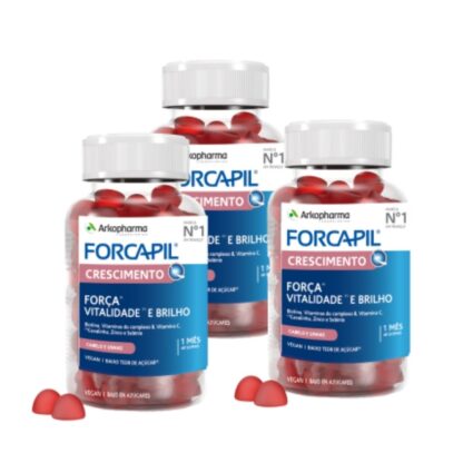 Forcapil Crescimento 3x60 gomas