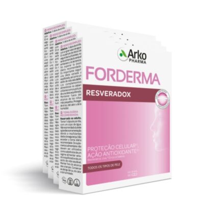 Forderma Resveradox 30 Cápsulas - Leve 4 Pague 3