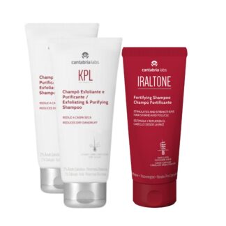 KPL Champô Esfoliante 2Un + Iraltone Fortificante