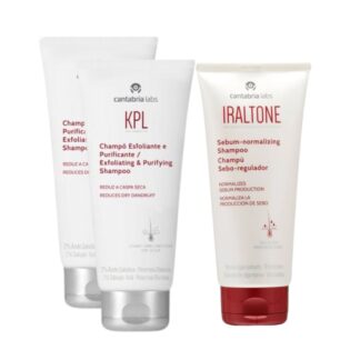 KPL Champô Esfoliante 2Un + Iraltone Seborregulador