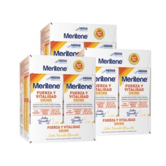 Meritene Força e Vitalidade Drink Baunilha 4x180ml - 3 Packs