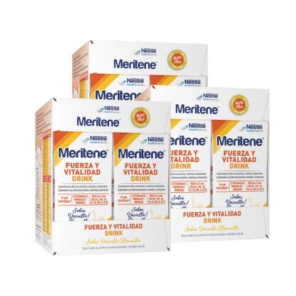Meritene Força e Vitalidade Drink Baunilha 4x180ml - 3 Packs