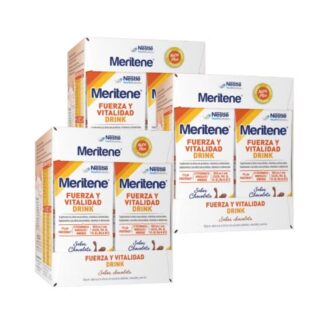 Meritene Força e Vitalidade Drink Chocolate 4x180ml - 3 Packs