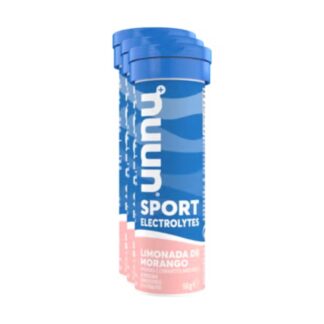 NUUN Sport Eletrólitos Limonada de Morango 3x10 Pastilhas
