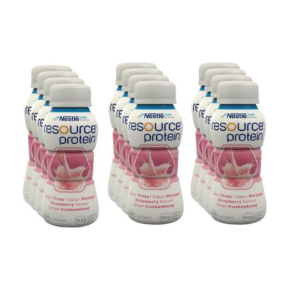 Nestlé Resource Protein Morango 4x200ml - Pack 3