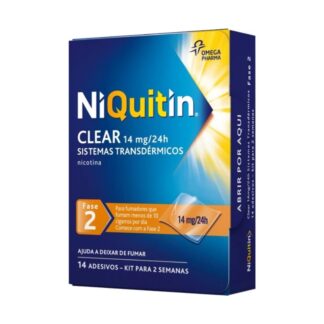 NiQuitin Clear Pensos 14mg - Fase 2 - 14 Dias