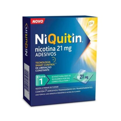 NiQuitin Clear Pensos 21mg - Fase 1 - 14 Dias