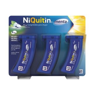 NiQuitin Mini Menta 4mg - 60 comprimidos