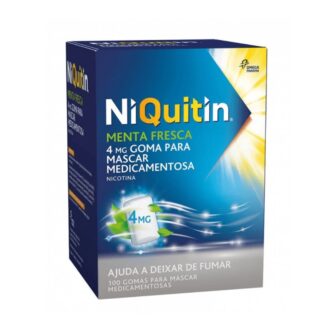 Niquitine Gomas Menta 4,0mg 100 Unidades