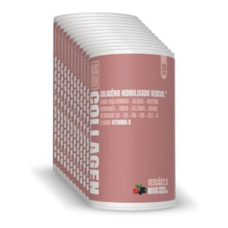 TOSKIN High Collagen 2.0 Frutos Vermelhos 12x204g - 12 Mês