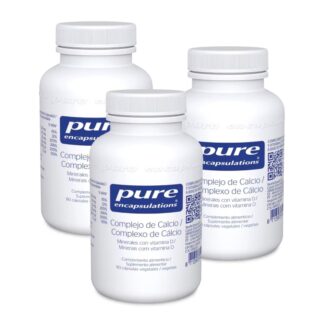 PURE Encap Complexo Calcio 3x90 Cápsulas